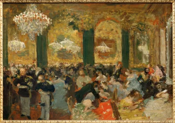 Das Abendessen beim Ball